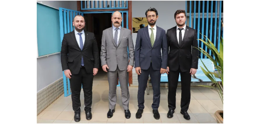 The Ambassador of Türkiye to Cameroon, H.E. Volkan Öskiper, visits the Country Representation of the Turkish Maarif Foundation in Cameroon.