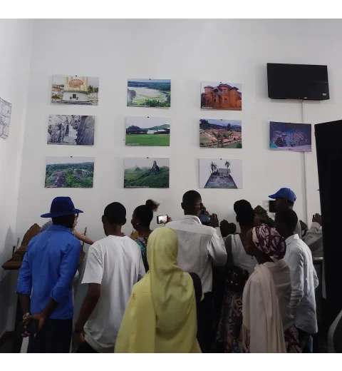 Learners of the Turkish Studies Centre in the university of yaounde II visit Cameroons' National Museum.