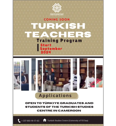 The Turkish Teachers Training Program Starts next September 2024.