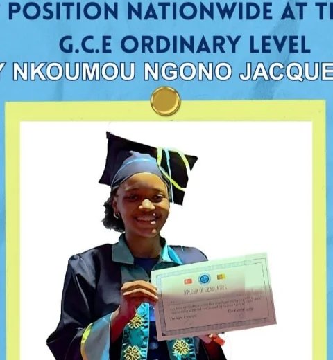 National G.C.E Ordinary Level Top Achiever! 