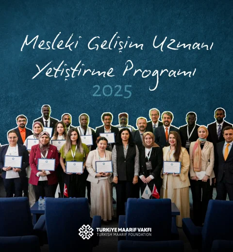  7 weeks Professional Development Specialist Training Program in Türkiye.