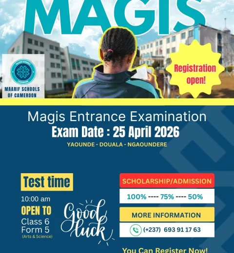  Registration Open for Maarif MAGIS Entrance Examination – 2026