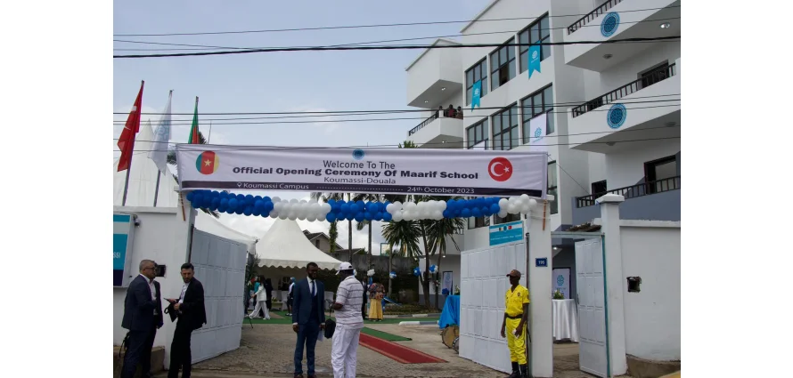 OFFICIAL OPENING CEREMONY OF THE NEW CAMPUS OF MAARIF KOUMASSI-DOUALA.