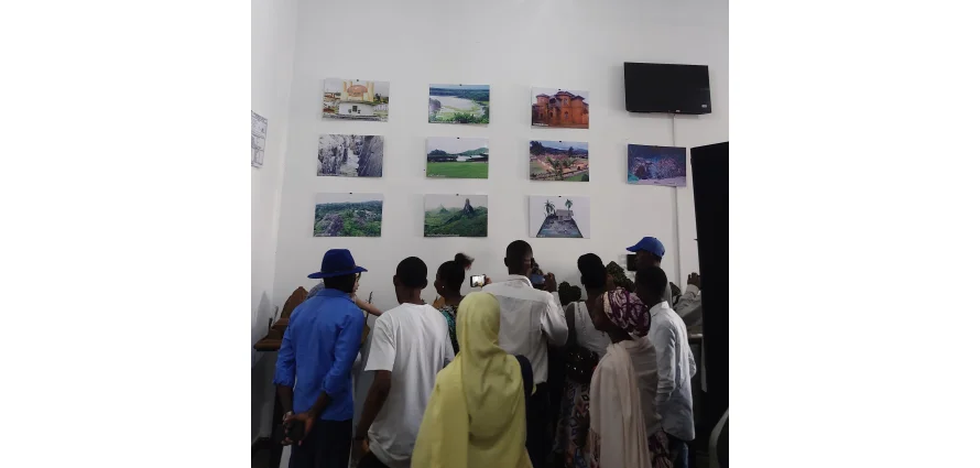 Learners of the Turkish Studies Centre in the university of yaounde II visit Cameroons' National Museum.